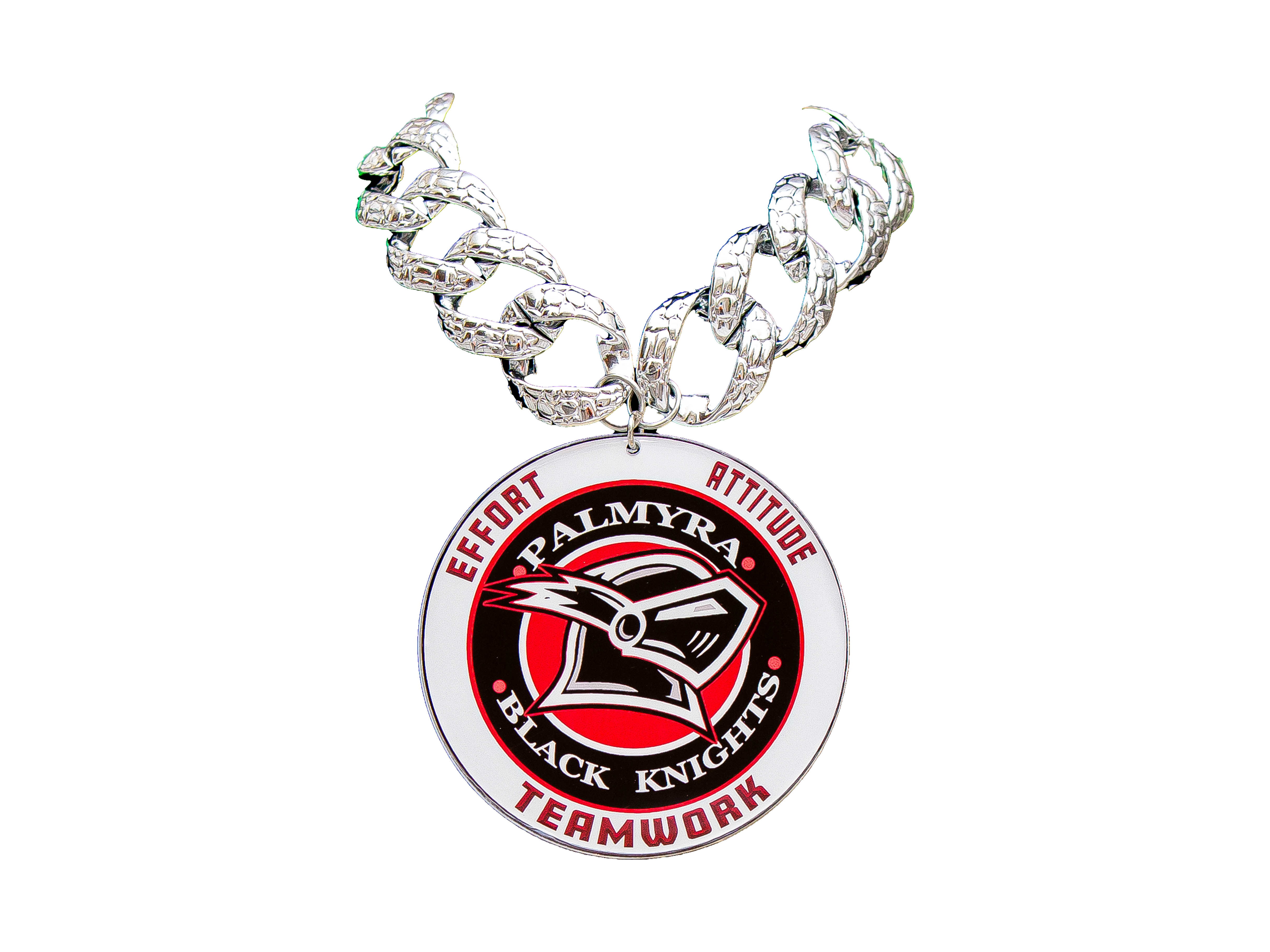 Black KNIGHTS AAD Champ Chain medallion